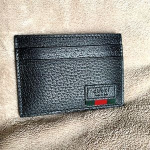 Gucci card wallet money clip